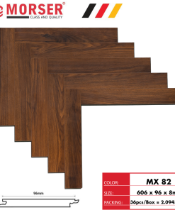 Sàn Gỗ Xương Cá Morser Cốt Xanh MX 82 8mm