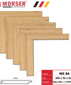 Sàn Gỗ Xương Cá Morser Cốt Xanh MX 86 8mm